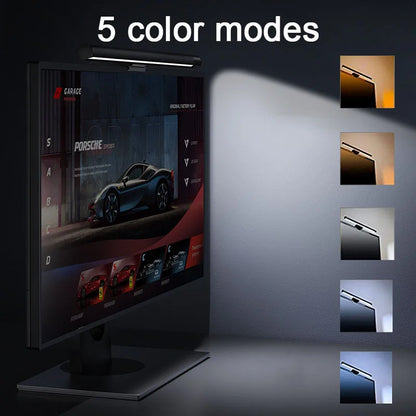 LED Monitor Light Bar Computer Screen Hanging Lights RGB  Atmosphere Table Lamp For Work Study Read Gaming Dimming Lighting 44cm